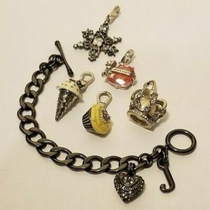 Juicy Couture Charm Bracelet with Charms